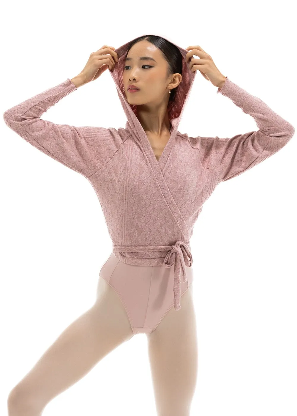 Nikolay Theodora Hooded Wrap Sweater