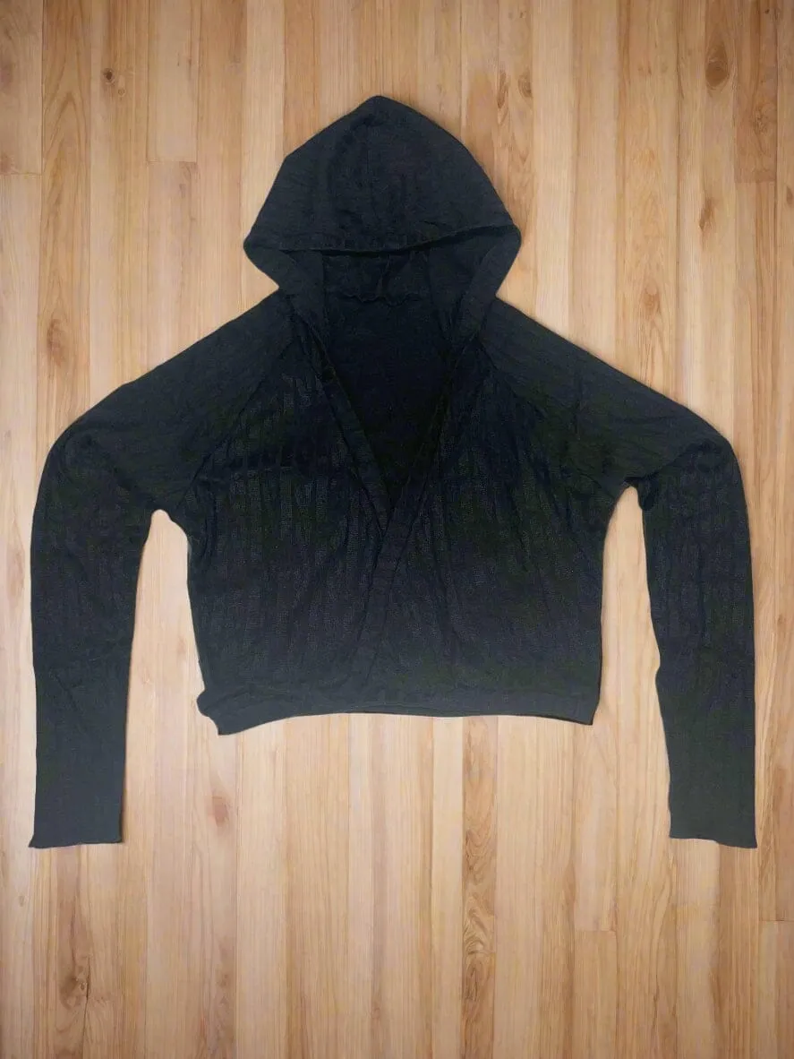 Nikolay Theodora Hooded Wrap Sweater