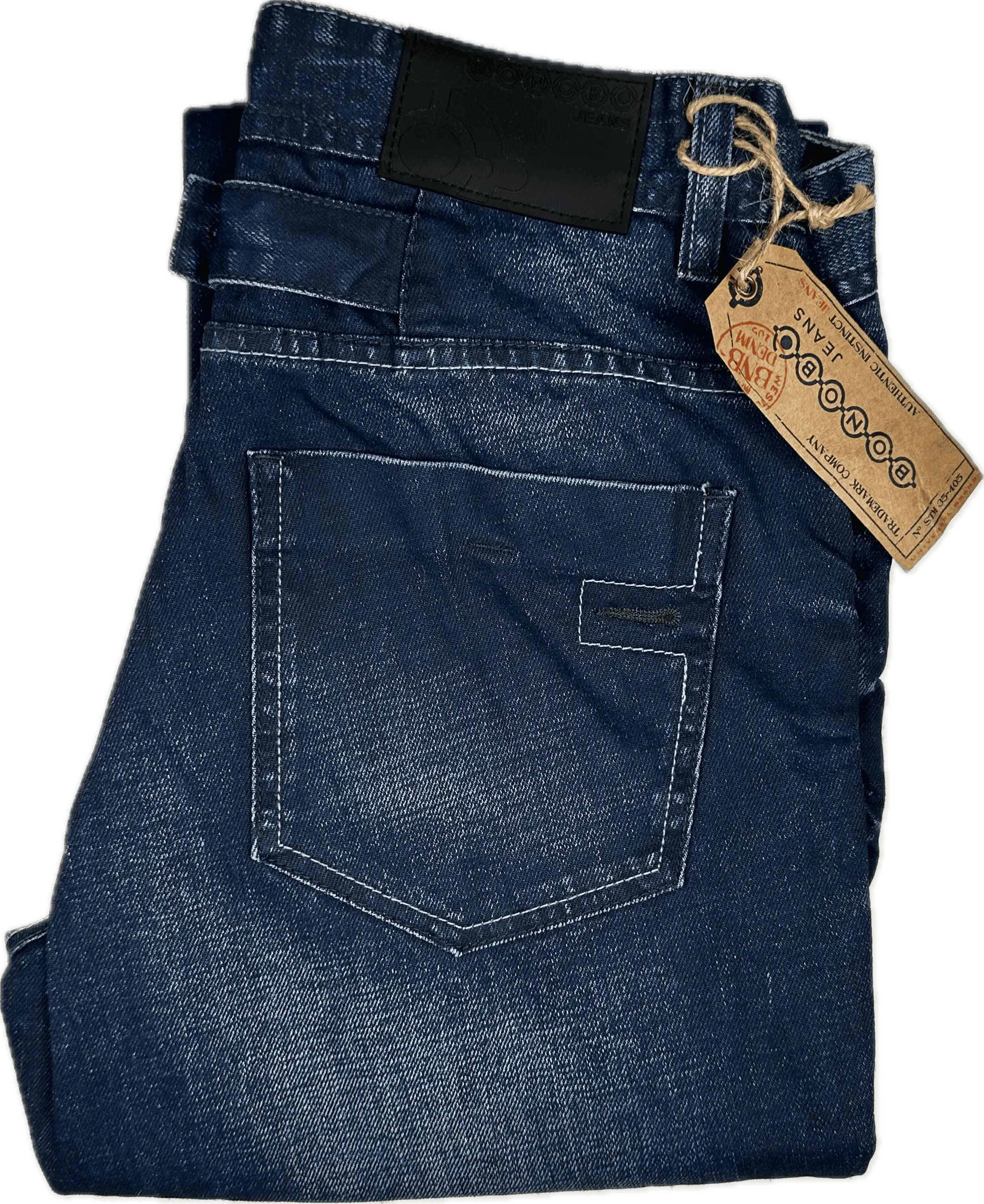 NWT - Bonobo Jeans Mens Straight 'Tech Life'  Denim Jeans - Size 30