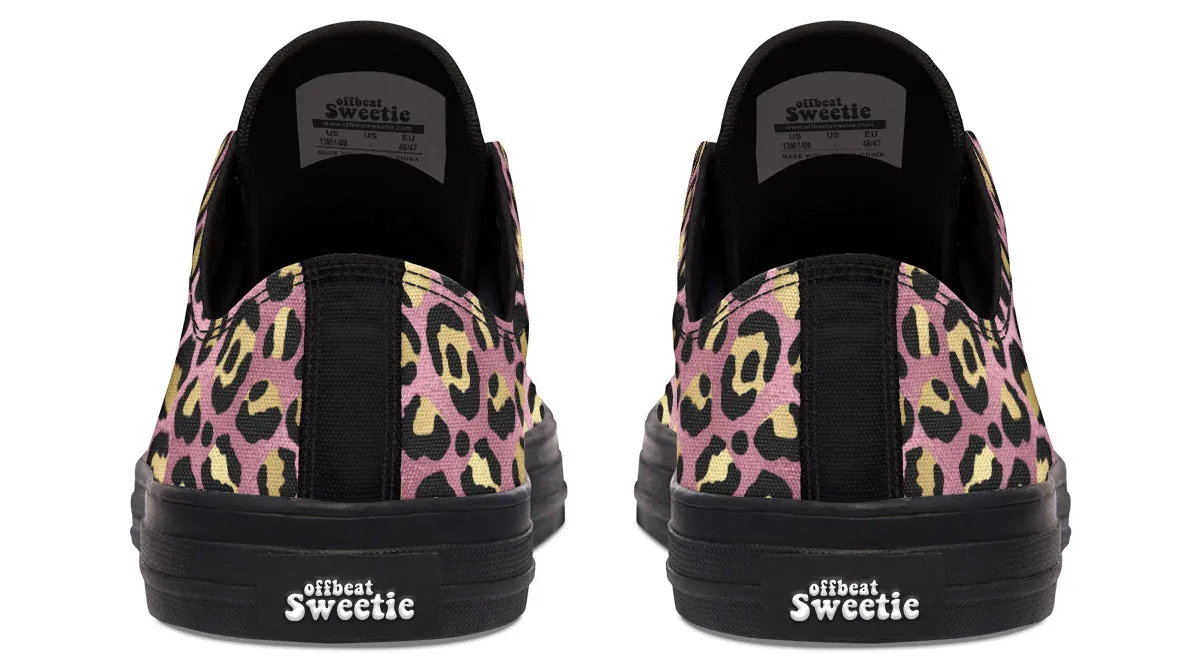 Pink Leopard Low Tops