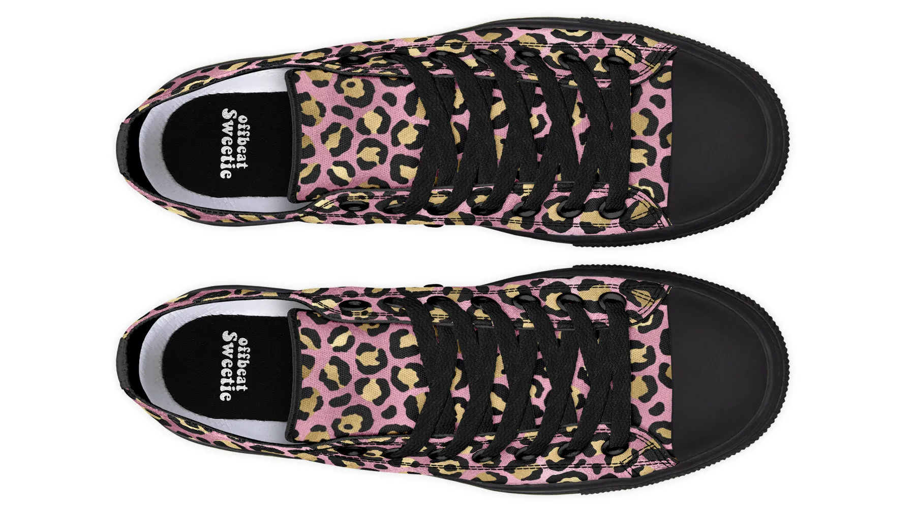 Pink Leopard Low Tops