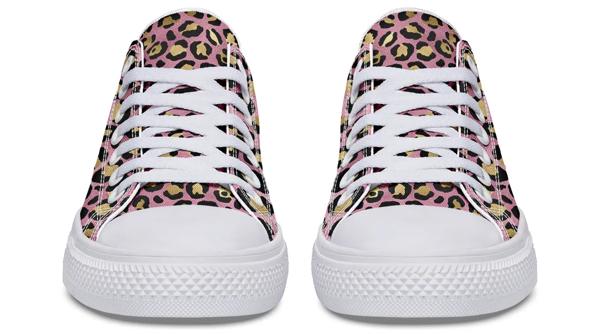 Pink Leopard Low Tops