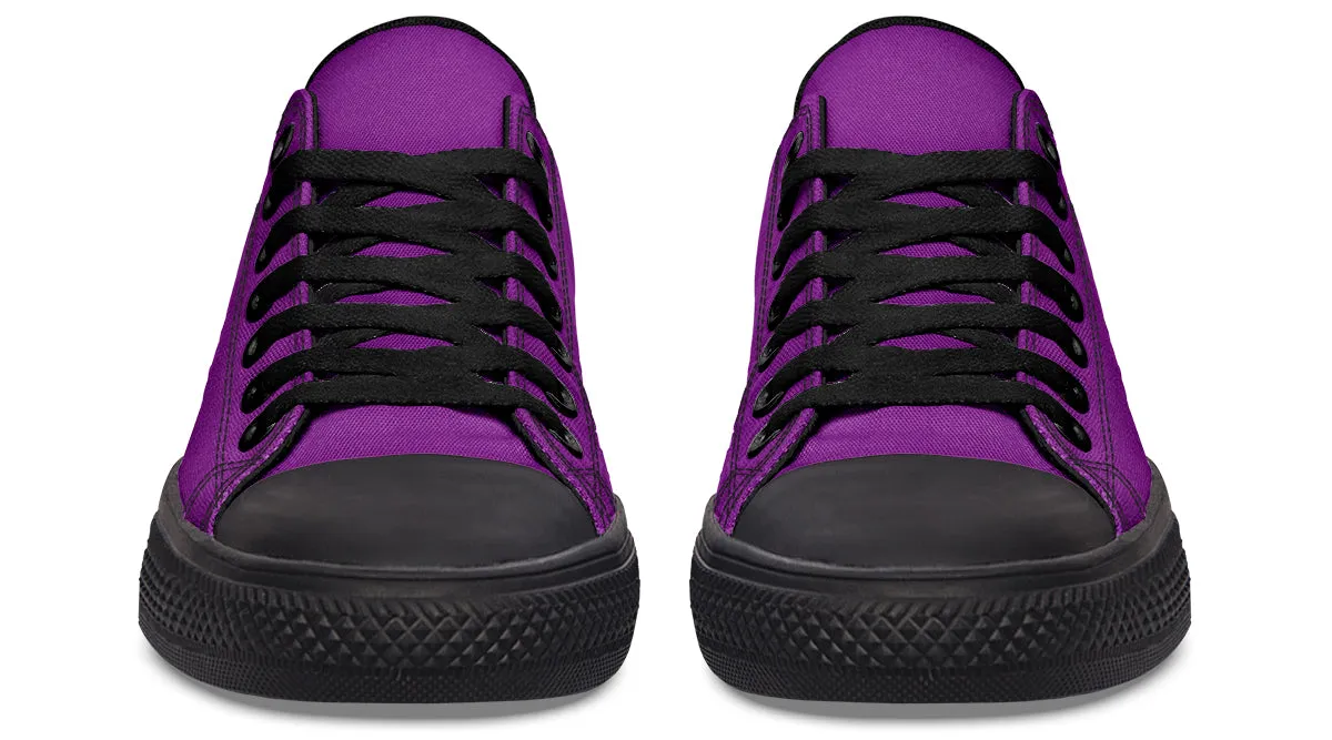 Purple Reign Low Tops