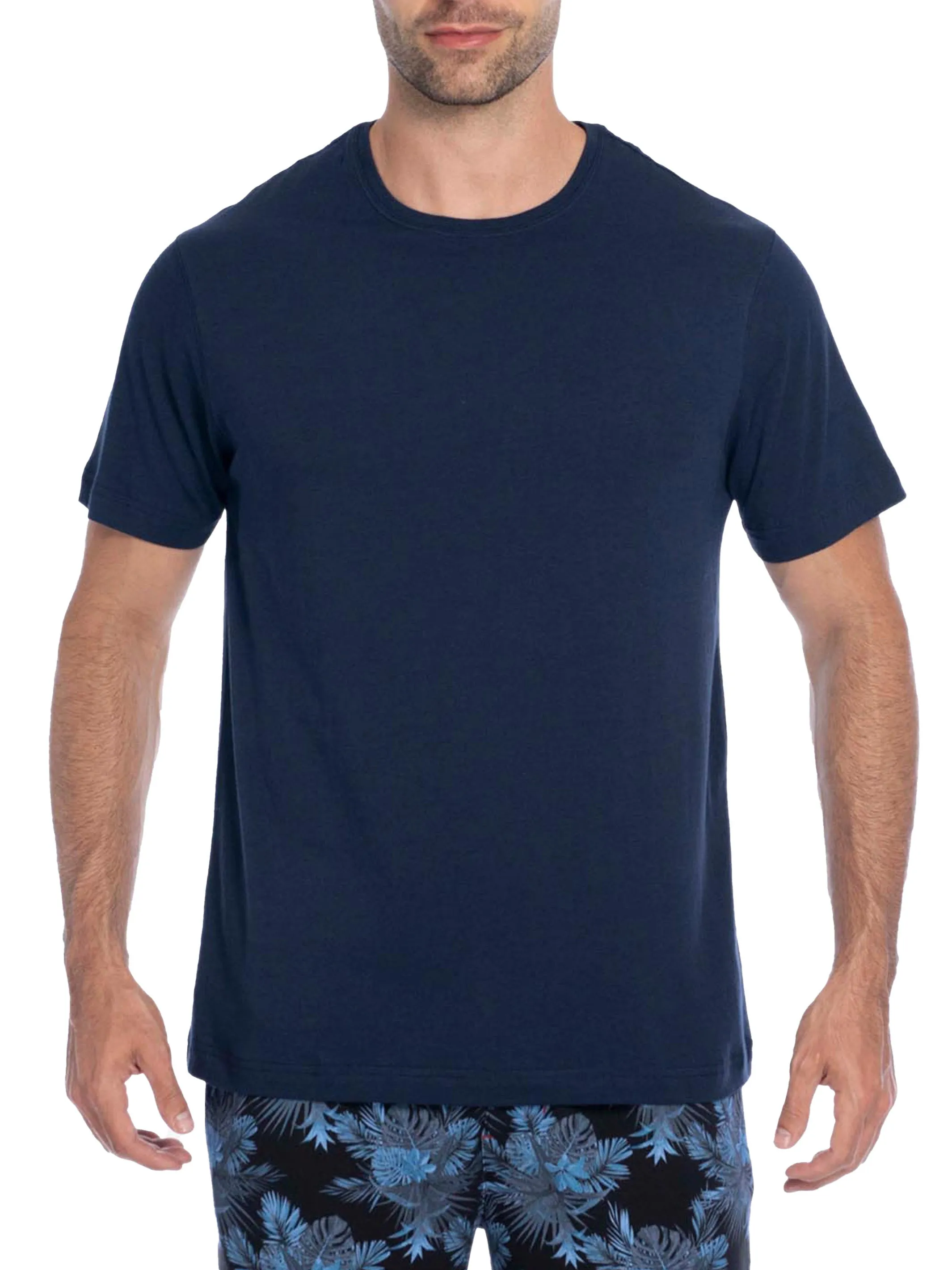 Robert Graham Crewneck Tee (Big & Tall)