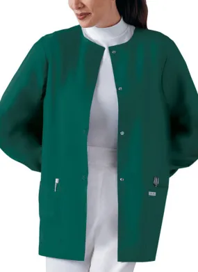 Snap Front Warm-Up Jacket 350