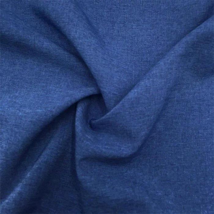 SP-106 Sportek Poly-spandex active twill 4 way stretch heather look with DWR finish