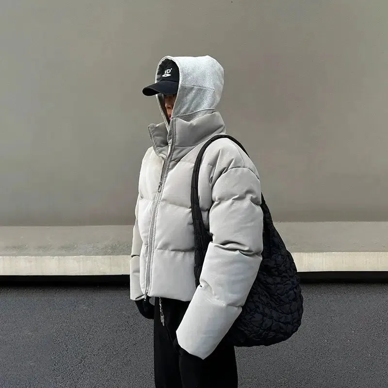 Stand-up Collar Insulated Down Jacket