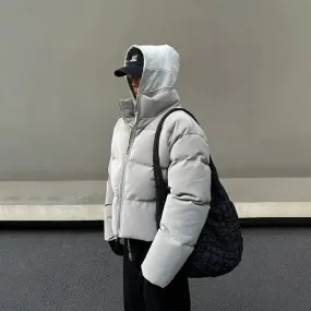 Stand-up Collar Insulated Down Jacket