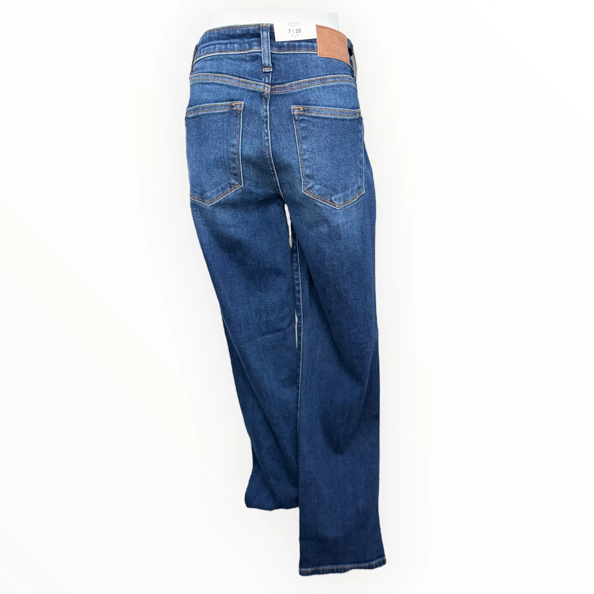 STRAIGHT FIT MID RISE JUDY BLUE JEANS