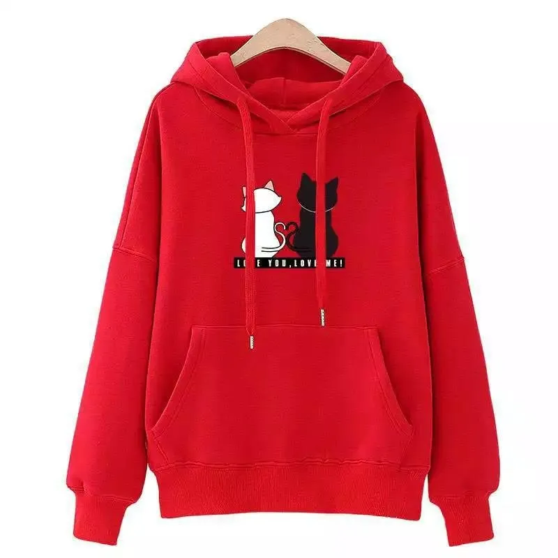 Streetwear Hoodies Women Sweatshirt Autumn Long Sleeve Hoodies