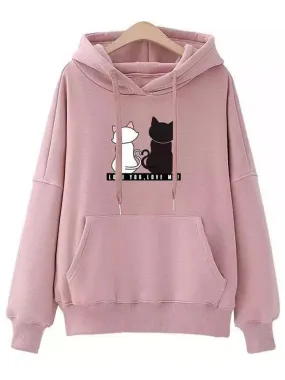 Streetwear Hoodies Women Sweatshirt Autumn Long Sleeve Hoodies