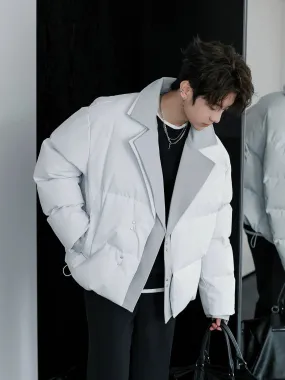 Two-piece Suit Collar Cotton Jacket