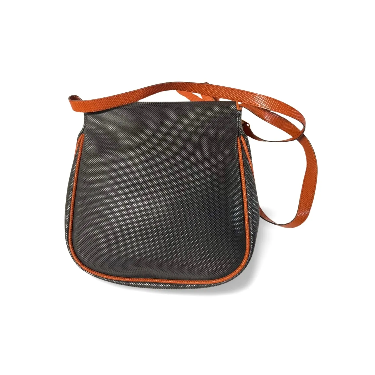 Vintage Bottega Veneta fisherman style black and brown shoulder bag with fringe at front. Popular design bag from the old era. 060723ac2