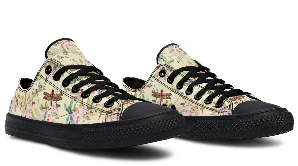Vintage Dragonflies Low Tops