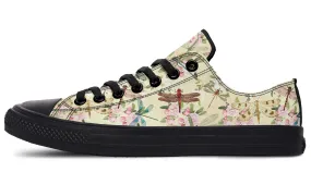 Vintage Dragonflies Low Tops